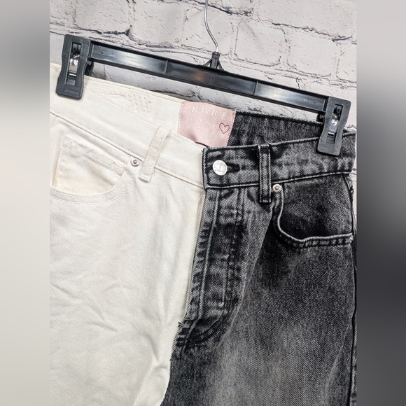Revice True Love Checkmate Black And White Denim - Picture 2 of 8